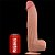 LOVETOY SLIDING SKIN 12.0'' - PRÓTESE REALÍSTICA BELISCÁVEL COM GLANDE DEFINIDA, VÉRTEBRA, VEIAS SUAVES, ESCROTO E VENTOSA - 31 X 6,2 CM - COR BEGE - Imagem 17