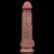 Lovetoy Nature Cock 8.5'' - Pênis Realístico Dupla Camada Com Ventosa - 21,5x4,2 cm - cor chocolate - Imagem 8
