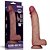Lovetoy Sliding Skin Pro Dual Layer Silicone Dong 10' - Pênis Dupla Densidade - 25X4,5cm - Imagem 1