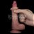 Lovetoy Sliding Skin Pro Dual Layer Silicone Dong 7' - Pênis Dupla Densidade - 17,5x3,5cm - Imagem 2
