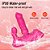 MANNUO - Vibrador de silicone completo para sentar com controle remoto sem fio ou controle via APP - Imagem 9