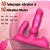 MANNUO - Vibrador de silicone completo para sentar com controle remoto sem fio ou controle via APP - Imagem 4