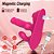 MANNUO - Vibrador de silicone completo para sentar com controle remoto sem fio ou controle via APP - Imagem 12