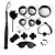 Kit BDSM Bondade - Completo com 14 Acessórios - Imagem 11