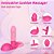 MANNUO - Vibrador de almofada Recarregável de Ponto G com controle remoto sem fio - Imagem 4