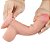 LOVETOY SLIDING SKIN 7.0'' - PRÓTESE REALÍSTICA BELISCÁVEL COM GLANDE DEFINIDA, VÉRTEBRA, VEIAS SUAVES, ESCROTO E VENTOSA - 18,3 X 3,5 CM - COR BEGE - Imagem 3