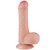 LOVETOY SLIDING SKIN 7.0'' - PRÓTESE REALÍSTICA BELISCÁVEL COM GLANDE DEFINIDA, VÉRTEBRA, VEIAS SUAVES, ESCROTO E VENTOSA - 18,3 X 3,5 CM - COR BEGE - Imagem 13