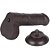 LOVETOY SLIDING SKIN 7.0'' - PRÓTESE REALÍSTICA BELISCÁVEL COM GLANDE DEFINIDA, VÉRTEBRA, VEIAS SUAVES, ESCROTO E VENTOSA - 18,3 X 3,5 CM - COR CHOCOLATE - Imagem 8