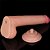 LOVETOY SLIDING SKIN 9.0'' - PRÓTESE REALÍSTICA BELISCÁVEL COM GLANDE DEFINIDA, VÉRTEBRA, VEIAS SUAVES, ESCROTO E VENTOSA - 22 X 3,7 CM - COR BEGE - Imagem 14