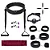 Kit de Bondage Conjunto com Puxador de Cintura - Imagem 1