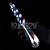 Lovetoy Rising Ripples Twilight Gleam Glass Dildo - Penetrador de Vidro - 19 cm - Imagem 5