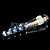Lovetoy Rising Ripples Twilight Gleam Glass Dildo - Penetrador de Vidro - 19 cm - Imagem 2