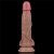 Lovetoy Nature Cock 7.0'' - Pênis Realístico Dupla Camada Com Ventosa - 18,5x3,7cm - cor chocolate - Imagem 9