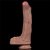 Lovetoy Nature Cock 8.5'' - Pênis Realístico Dupla Camada Com Ventosa - 22x4,2 cm - cor chocolate - Imagem 4