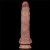 Lovetoy Nature Cock 8.5'' - Pênis Realístico Dupla Camada Com Ventosa - 22x4,2 cm - cor chocolate - Imagem 6