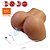 Crazy Bull Briony - Masturbador formato bumbum com vagina e ânus penetráveis com 10 Modos de Vibração e 5 modos de Sucção - 9 kg - Imagem 2