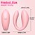 Mannuo - Vibrador Para Casal Com 10 Modos De Vibração,Com Controle Via Aplicativo - Imagem 3