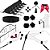 Kit de Bondage para cama - Sling,Algemas,Algemas Cruzadas,Venda,Cócegas,Penas - Imagem 3