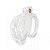 Gaiola de Castidade Masculino com Design Diferenciado na Ponta em Formato de Vulva - cor transparente - Imagem 2