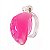 Gaiola de Castidade Masculino com Design Diferenciado na Ponta em Formato de Vulva - cor rosa - Imagem 1