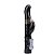 JACK RABBIT VIBRADOR ROTATIVO COM ESTIMULADOR CLITORIANO RECARREGÁVEL VIA CABO USB - COR PRETA - Imagem 1