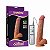 LOVETOY REAL EXTREME LONG EXTRA GIRTH - PRÓTESE REALÍSTICA COM GLANDE DEFINIDA, VEIAS SALIENTES, ESCROTO, VENTOSA E 3 VELOCIDADES - 25 X 5 CM - Imagem 1