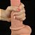 LOVETOY SLIDING SKIN 9.0'' - PRÓTESE REALÍSTICA VERTEBRADA BELISCÁVEL COM GLANDE DEFINIDA, VEIAS SUAVES, ESCROTO E VENTOSA - 23 X 4,2 CM - COR BEGE - Imagem 18