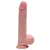 LOVETOY SLIDING SKIN 9.0'' - PRÓTESE REALÍSTICA VERTEBRADA BELISCÁVEL COM GLANDE DEFINIDA, VEIAS SUAVES, ESCROTO E VENTOSA - 23 X 4,2 CM - COR BEGE - Imagem 15