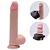 LOVETOY SLIDING SKIN 9.0'' - PRÓTESE REALÍSTICA VERTEBRADA BELISCÁVEL COM GLANDE DEFINIDA, VEIAS SUAVES, ESCROTO E VENTOSA - 23 X 4,2 CM - COR BEGE - Imagem 9