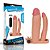 LOVETOY PLEASURE X-TENDER SERIES - CAPA PENIANA DUPLA PENETRAÇÃO COM VIBRADOR ESTIMULADOR CLITORIANO 20X4CM - COR BEGE - Imagem 6