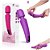 S-HANDE STAR - VIBRADOR MASSAGEADOR RECARREGÁVEL COM 9 MODOS DE VIBRAÇÃO - 20 X 4 CM | COR: ROXO - Imagem 1