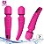 S-HANDE STAR - VIBRADOR MASSAGEADOR RECARREGÁVEL COM 9 MODOS DE VIBRAÇÃO - 20 X 4 CM | COR: ROXO - Imagem 9