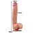 Lovetoy Nature Cock king sized - PRÓTESE REALÍSTICA BELISCÁVEL COM GLANDE DEFINIDA, VÉRTEBRA, VEIAS SUAVES, ESCROTO E VENTOSA - 30x5,5cm - Imagem 3