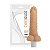 CYBERDILDO NERVOSO - PÊNIS EM CYBER SKIN MACIO COM VIBRADOR E ESCROTO - 17x4cm - Imagem 1