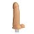 CYBERDILDO DR2 - PÊNIS EM CYBER SKIN MACIO COM VIBRADOR E ESCROTO 18x4CM - Imagem 1