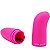 VIBRADOR GOLFINHO PONTO G COM TOQUE AVELUDADO 13 CM - COR PRETO - Imagem 4