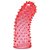 G-SPOT CAPA DE DEDO - POSSUI 2 DEDEIRAS COM CURVA NA PONTA PARA ESTIMULAR O PONTO G - 7,5 X 2,5 CM - COR VERMELHA - Imagem 5