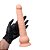 APHRODISIA DILDO ESCAPADE - PÊNIS REALÍSTICO RECARREGÁVEL COM MOVIMENTO VAI E VEM, VENTOSA -  24 X 3,5 CM - Imagem 4