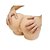 AMAZON HOT - MASTURBADOR MASCULINO BUNDA EM CYBER SKIN COM VAGINA E ÂNUS - COR BEGE - Imagem 7