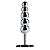 Lust Metal Plug Punch - Plug anal com puxador - cor prata - Imagem 2