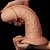 LOVETOY CURVED DILDO - PÊNIS GROSSO, REALÍSTICO, COM GLANDE DIFINIDA E VENTOSA - 24 X 7 CM - Imagem 8