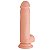 APHRODISIA ESCAPADE SILICONE DONG SUPERIOR - PÊNIS BEGE REALÍSTICO RECARREGÁVEL COM VIBRADOR E VENTOSA - 22 X 4CM - Imagem 6