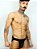 CUECA JOCKSTRAP FRENTE TRANSPARENTE E ABERTA BUNDA - COR PRETA - Imagem 4