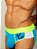 CUECA JOCKSTRAP MODELO OPEN - COR NEON AZUL E AMARELO - Imagem 5