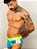 CUECA JOCKSTRAP MODELO OPEN - COR NEON AZUL E AMARELO - Imagem 3