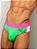 CUECA JOCKSTRAP MODELO OPEN - COR NEON VERDE E PINK - Imagem 5