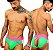 CUECA JOCKSTRAP MODELO OPEN - COR NEON VERDE E PINK - Imagem 7