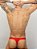 CUECA JOCKSTRAP MODELO THONG FIO DENTAL - COR VERMELHA - Imagem 1