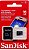Cartão De Memória 16Gb Micro Sd + Adaptador SD - SanDisk - Imagem 1