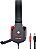 Headset Gamer Vx Gaming VBlade c/ microfone Preto E Vermelho - Imagem 4